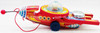 Vintage Reproduction Fisher-Price Space Blazer Pull Toy 1998 No 980750 NEW