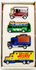 Golden Wheels Gold Wheels Collection of 4 Replica Die-Cast Metal Vehicles Set 1 USED
