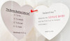 Beanie Babies Ty Beanie Buddy Valentino the White Valentine Bear 13 Plush Toy With Tag USED