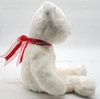 Ty Beanie Buddy Valentino the White Valentine Bear 13" Plush Toy With Tag