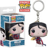 Disney Funko Pocket Pop Keychain Disney Mulan Miniature Vinyl Pop Figure