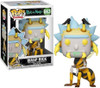 Rick and Morty Funko Pop Animation Rick and Morty 663 Wasp Rick Vinyl Figure 2019