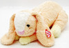 Beanie Babies Ty Baby The Pillow Pals Collection Honey Bunny Rattler Plush Toy W/ Tag 2001 NEW