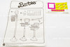 Vintage 1991 Barbie Weekend Cookout Fun Playset Mattel No. 9455 No Box USED