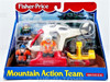 Fisher-Price Mountain Action Team Helicopter and Figures Toy 1997 #72939 NRFP