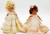 Nancy Ann Lot of 4 Random Vintage 1940s Bisque 5.5 Dolls Jointed Arms USED
