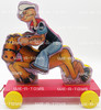 Fisher-Price Popeye Cowboy Pull Toy Red Box 1999 No. 990705 Made In U.S.A. NEW