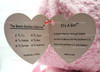 Ty Beanie Buddies It's a Girl Pink Bear 14" Plush 2002