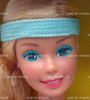 Great Shape Aerobic Barbie Blonde Doll In Aqua Workout Fashion 1983 Mattel 7025