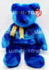 Ty Beanie Buddy Unity the European Union Bear 13.5" Plush Toy W/ Tag 2001 NEW