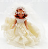 Nancy Ann Family Series Vintage 1950s Bride 5" Redhead Doll Moveable Arms USED