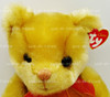 Ty Classic Beanie Buddy Yesterbear the Gold Bear 18" Plush Toy W/ Tag 1999 NEW