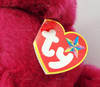 Ty Buddy Valentina the Bear Valentine's Day Plush with Hot Pink Ribbon