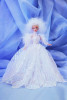 Snow Princess Barbie Doll Enchanted Seasons Collection Blonde 1994 Mattel 11875