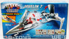 DC's Justice League Mission Vision Javelin 7 Vehicle W/ Superman Figure 2006 NEW