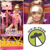 2001 Super Gymnast Barbie Doll Play Set 2001 Mattel 55290