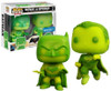 DC Funko Pop! Heroes Batman vs Superman Glow in the Dark Walmart Exclusive 2 Pack