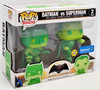 Funko Pop! Heroes Batman vs Superman Glow in the Dark Walmart Exclusive 2 Pack