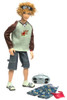 My Scene Bryant Barbie Doll with Boom Box, Visor, & Beach Shorts NEW