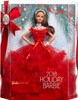 Barbie Signature 2018 Holiday Barbie Doll Brunette Mattel FRN71