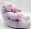 Ty Baby Purple Moocowbaby Pillow Pal Rattle Plush Toy W/ Tag 2000