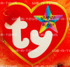 Ty Beanie Buddy Tangerine the Bear 10" Plush Toy W/ Tag 2001 NEW