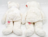Ty Beanie Buddy Mr. and Mrs. Wedding Bears 14" Plush Toys W/ Tags 2003 NEW