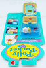 Polly Pocket Polly's Dinner Time Ring and Ring Case 1992 #8228 NRFP