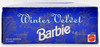 Winter Velvet Barbie Doll African American Avon Exclusive 1995 Mattel 15587