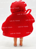 Nancy Ann Storybook Vintage 1940s Red Riding Hood 5.5" Bisque Doll #116 USED