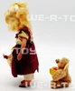 Nancy Ann Storybook Vintage 1940s Goldilocks And The Baby Bear Dolls #128 USED