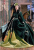 Scarlett O'Hara Barbie Doll Green Drapery Dress Timeless Treasures Mattel 2001