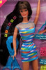 Bead Blast Barbie Doll Brunette 1997 Mattel 18891