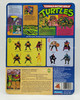 TMNT Raphael Action Figure Teenage Mutant Ninja Turtles 10 Back Unpunched 1988