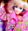 Barbie Naf Naf Travel Doll With Stickers Mattel 1993 No 10997