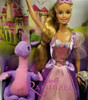 Barbie Fairy Tale Collection Rapunzel Doll and Penelope Plush 2003 Mattel B5826