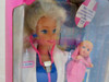 Barbie Dr. Barbie Doll Hear Baby's Heartbeat Stethoscope Blonde Baby 1993 Mattel 11160