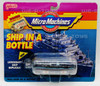 Micro Machines Ship In A Bottle #10 Kitty Hawk Ship Galoob 1990 #7410 NRFP