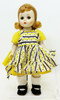 1954 Madame Alexander Kins Straight Leg Walker Wendy Loves School Dresses 8" SLW