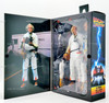 Back to the Future Ultimate Doc Brown Hazmat Suit Action Figure Neca 53620