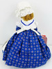 Madame Alexander 8" Betsy Ross Doll #431 Blue Dress 1984 with Flag Tag NIB