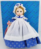 Madame Alexander 8" Betsy Ross Doll #431 Blue Dress 1983 w/ Flag & Stand NIB