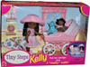 Barbie Tiny Steps African American Kelly with Carriage 1998 Mattel 22227