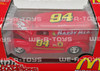 McDonald's Racing Champions Lot of 4 Collectible Red Happy Meal Cars NEW