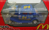 McDonald's Racing Champions Lot of 4 Collectible Blue Mac Tonight Cars NEW