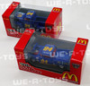 McDonald's Racing Champions Lot of 4 Collectible Blue Mac Tonight Cars NEW