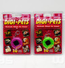 Digi Pets Electronic Virtual Pet Game Lot of 2 Purple & Green Kids Only 2006 NEW