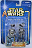 Star Wars Attack of the Clones SP-4 & JN-66 Research Droids Action Figures 2002