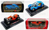 Burago Lot of 2 Die Cast Metal Bugatti Type 55 & Atlantic 1/24 Scale Cars NEW
