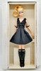 Barbie BFMC Classic Black Dress Silkstone Doll Gold Label 2015 Mattel DKN07